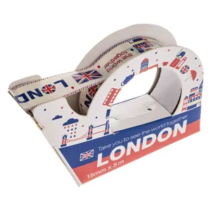 چسب فانتزی کاغذی مدل London
