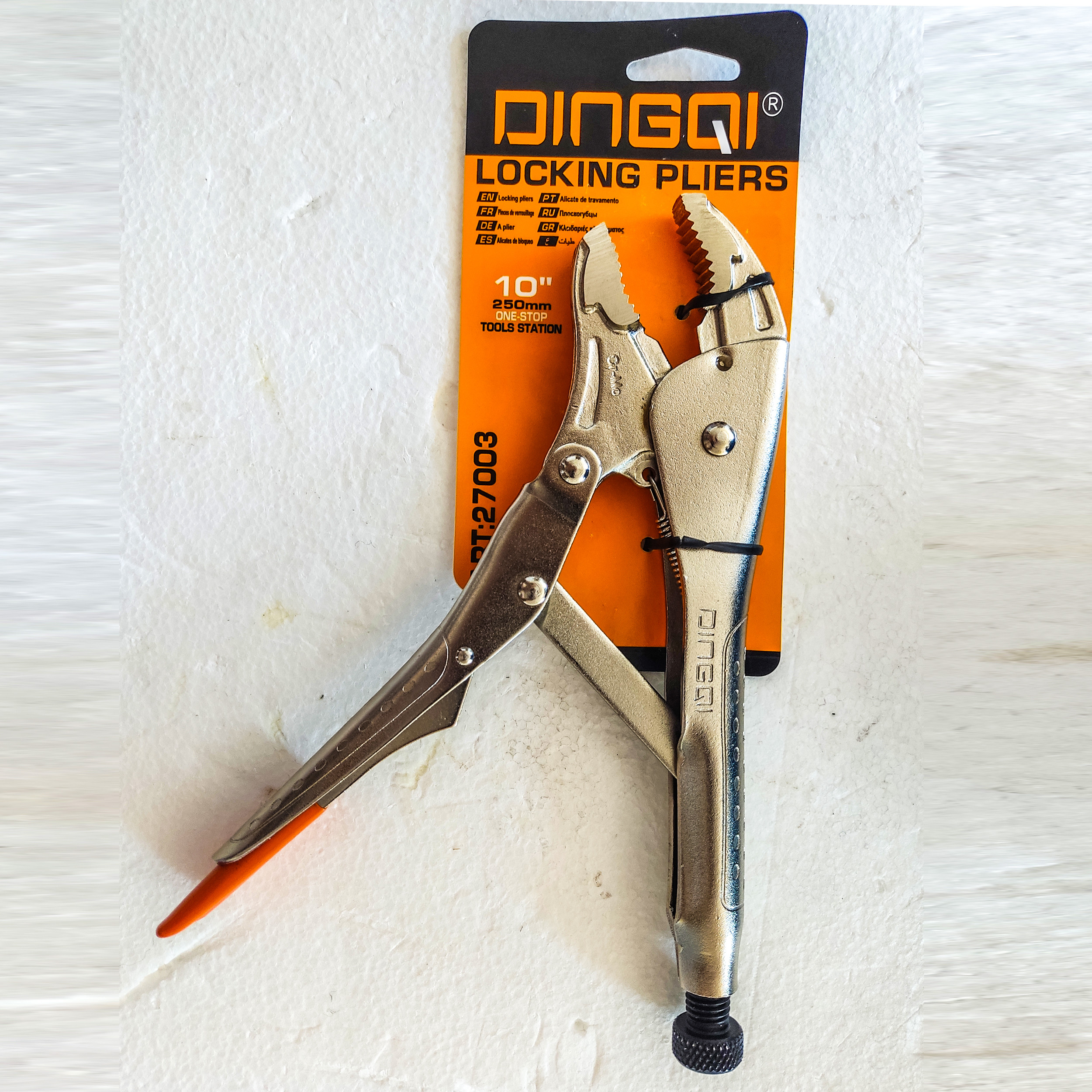 انبر قفلی دینگشی مدل ART - 27058 سایز 10 اینچ