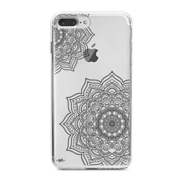 کاور ژله ای مدل Black flower mandalaمناسب برای گوشی موبایل آیفون 7 پلاس و 8 پلاس کاور ژله ای مدل Black flower mandalaمناسب برای گوشی موبایل آیفون 7 پلاس و 8 پلاس