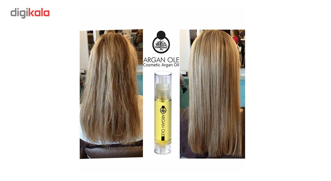 روغن بدن آرگان اوله مدل پک طلایی حجم 50 میلی لیتر