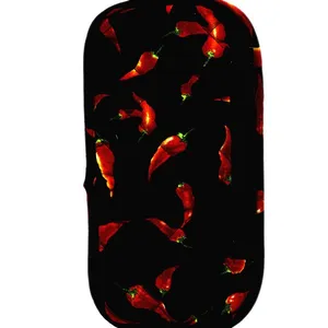 دستگیره یخچال چاپی 20 × 15 رزین تاژ طرح فلفل سیاه 2 عددی