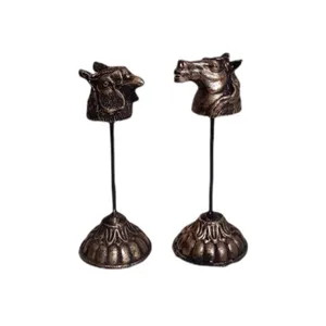 مجسمه طرح اسب و عقاب مدل ایستاده کد 13 مجموعه دو عددی 