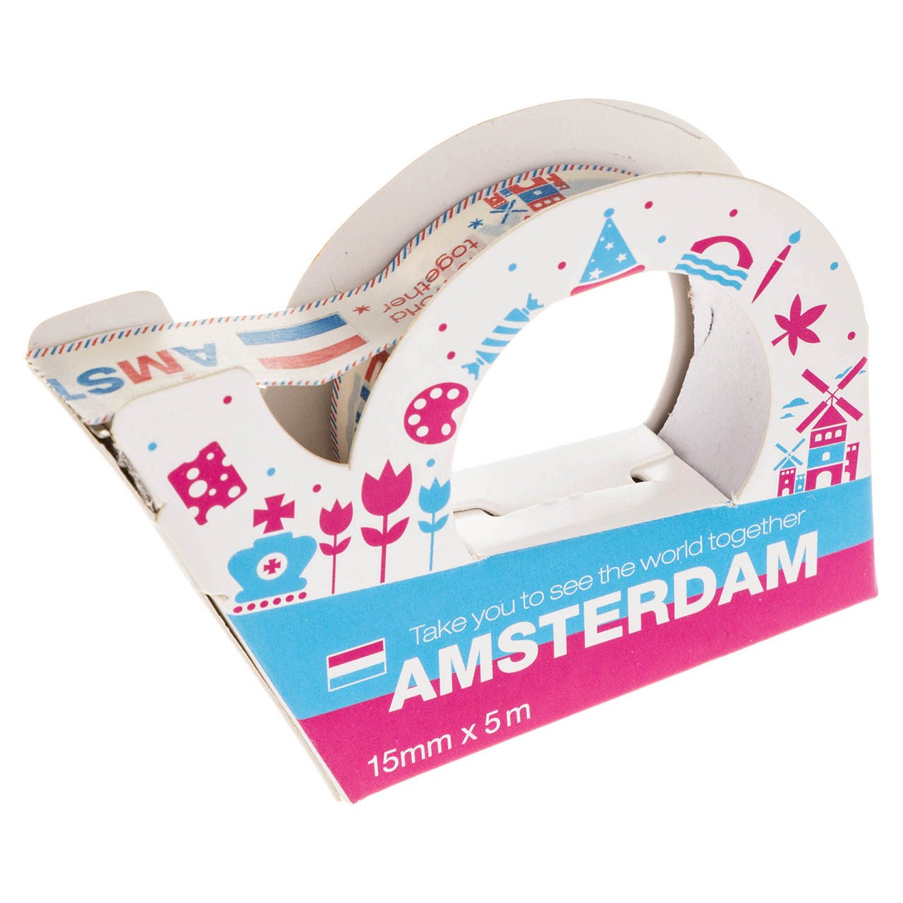 چسب فانتزی کاغذی مدل Amsterdam