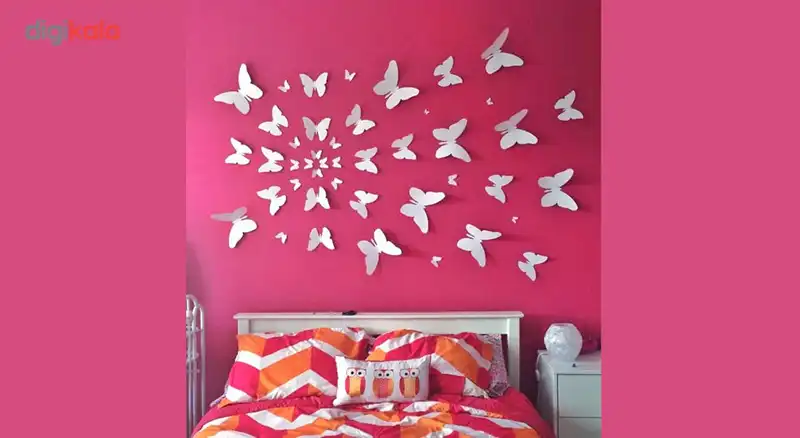 پروانه سالی وان طرح سفید بسته 40 عددی