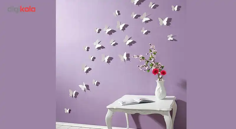 پروانه سالی وان طرح سفید بسته 40 عددی