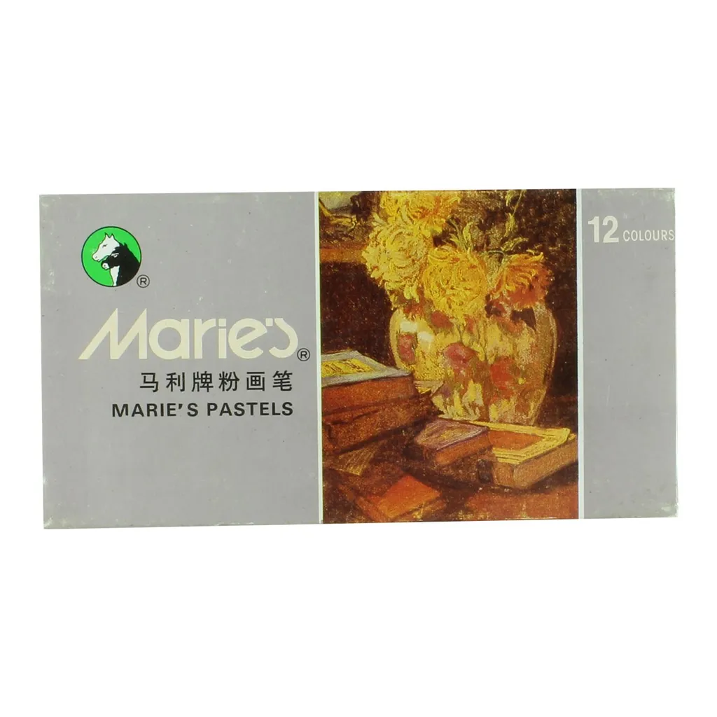 پاستل گچی 12 رنگ ماریز طرح 3299