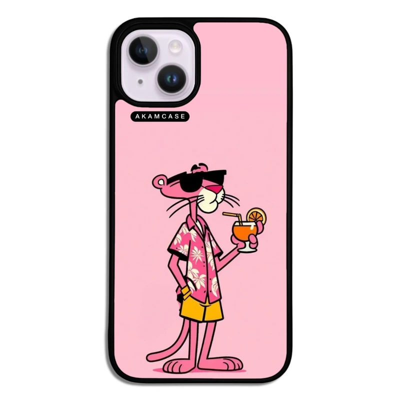 کاور آکام مدل AMC-WA14-PINK PANTHER13 مناسب برای گوشی موبایل اپل iPhone 14