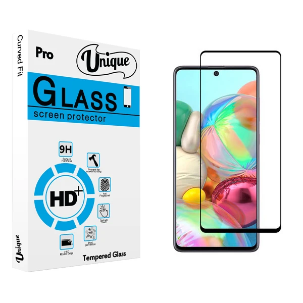 محافظ صفحه نمایش يونيک مدل +Clear مناسب برای گوشی موبایل سامسونگ Galaxy A71