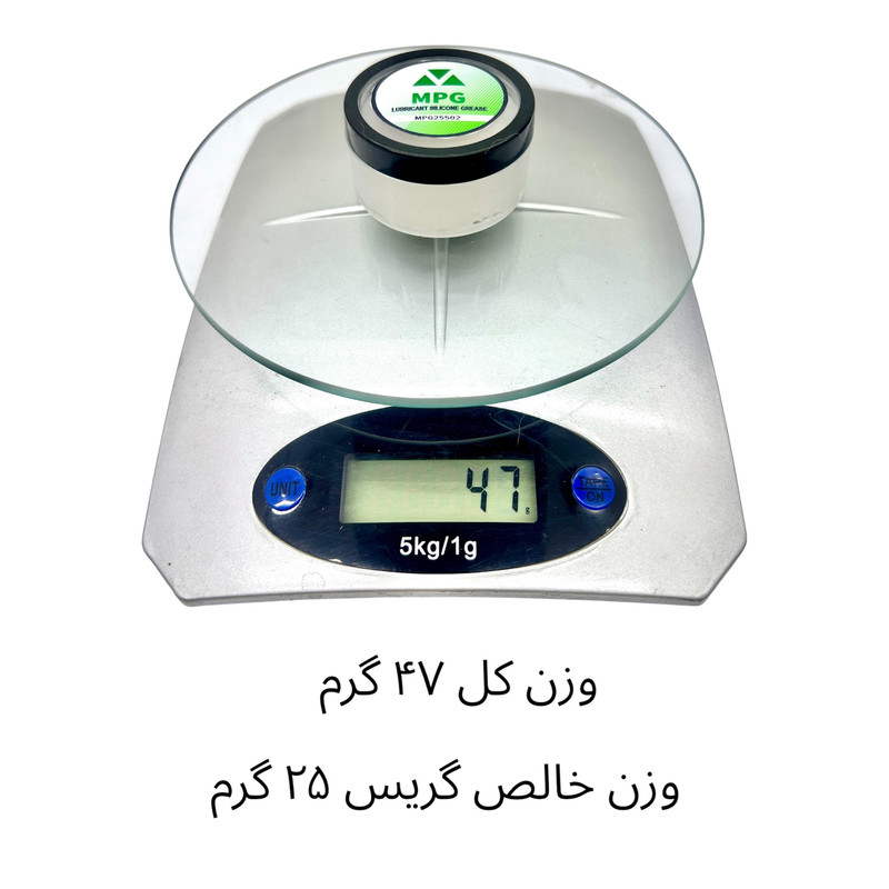 گریس سیلیکونی روانکار ام پی جی مدل 502 وزن 25 گرم