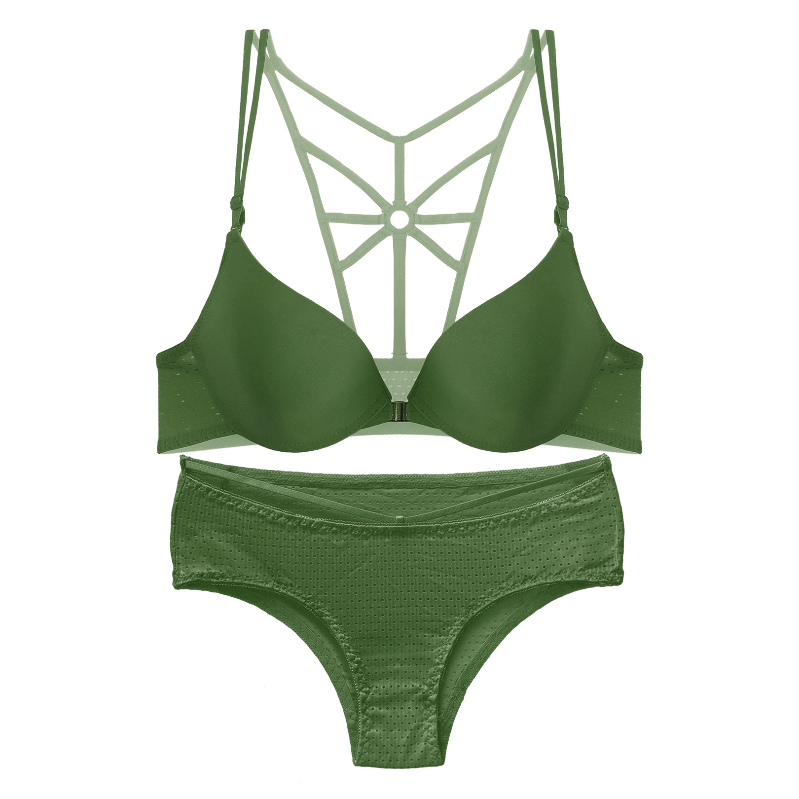 ست شورت و سوتین زنانه کد 02-Neo110 رنگ سدری