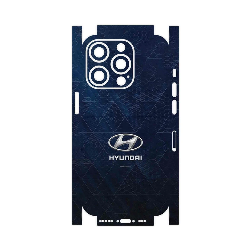 برچسب پوششی ماهوت مدل Hyundai_Logo-FullSkin مناسب برای گوشی موبایل اپل iPhone 14 Pro