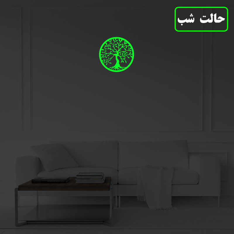 استیکر مدل شبنما طرح درخت