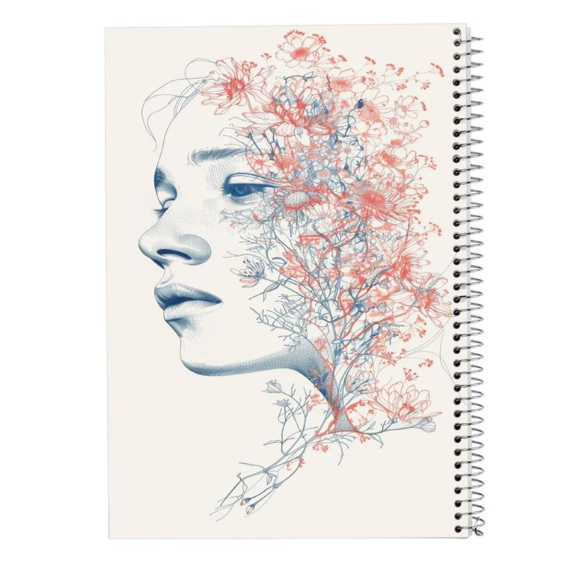 دفتر لیست خرید 50 برگ مدوپد مدل نقاشی آدم کد DF15674