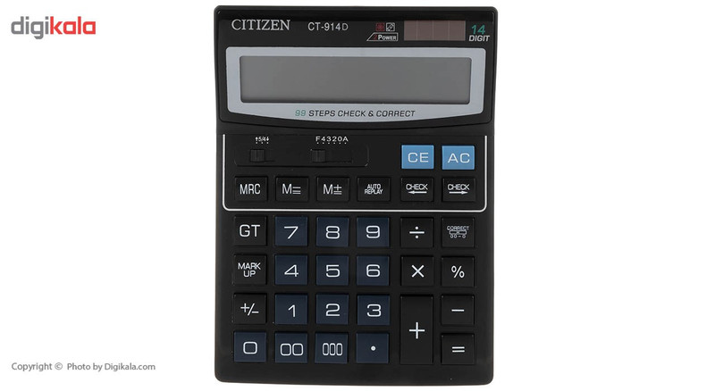 ماشین حساب سیتیزن مدل CT-914D