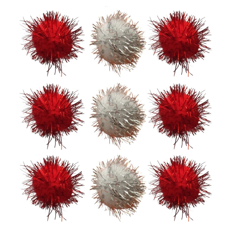 ابزار کادویی مدل توتیا تزیینی مخملی کد 007 بسته 9 عددی