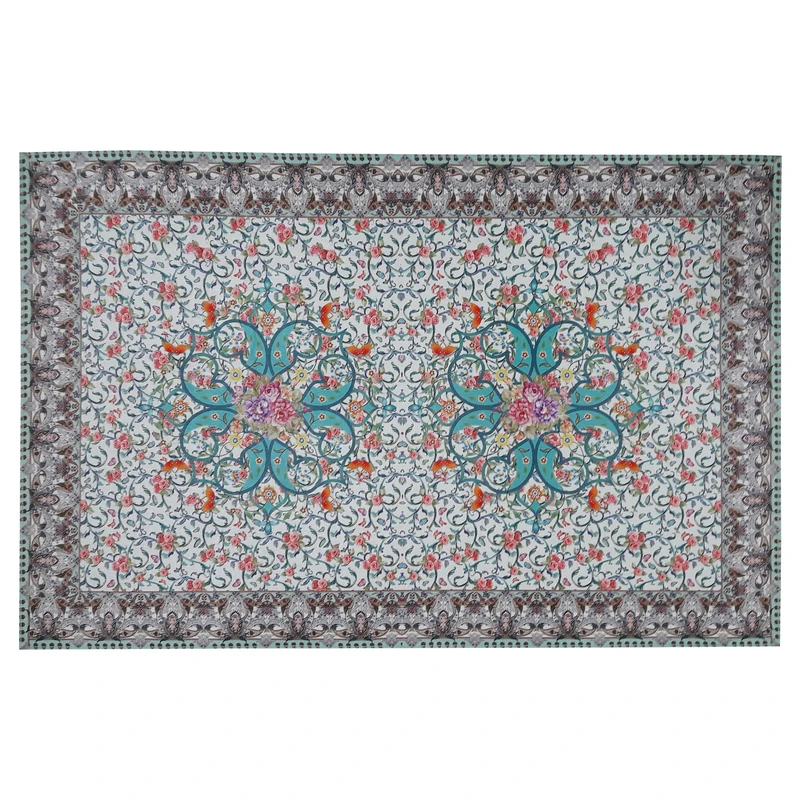 رومیزی مدل گل و پروانه