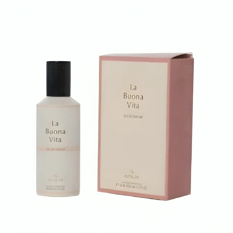 ادوپرفیوم زنانه آلفالئو مدل La Bouna Vita با رایحه گرم حجم 50 میلی‌لیتر