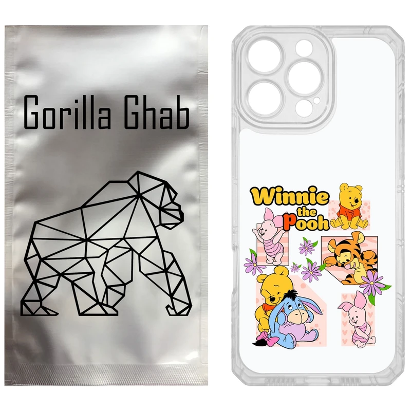 کاور گوریلا قاب مدل CLG کد 56 طرح کارتونی مناسب برای گوشی موبایل اپل iPhone 16 Pro