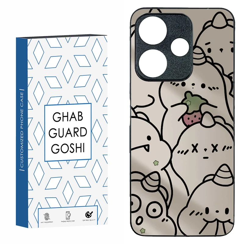 کاور قاب گارد گوشی طرح دایناسور کد TPU-190 مناسب برای گوشی موبایل شیائومی  REDMI 13  