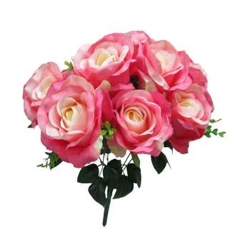 گل مصنوعی رز 9 شاخه کد AR0278