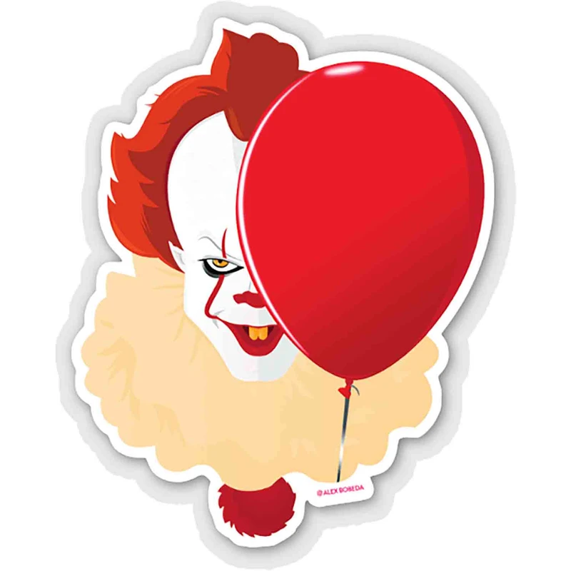 استیکر لپ تاپ طرح It (07) کد ST997