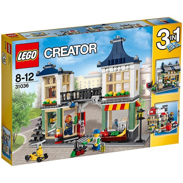ساختنی لگو مدل Toy And Grocery Shop 31036