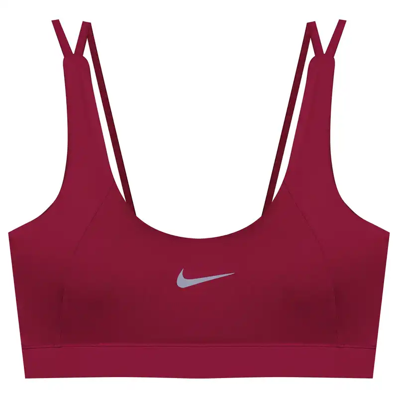 نیم تنه ورزشی زنانه مدل پد دار بدون فنر کد 4521-290P رنگ قرمز