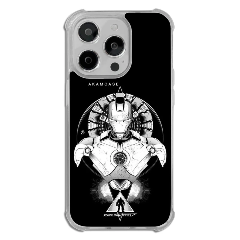 کاور آکام مدل AMC-WTA14PRO-IRON MAN12 مناسب برای گوشی موبایل اپل iPhone 14 Pro