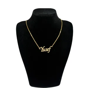 گردنبند نقره زنانه آی جواهر مدل یوسف کد N973