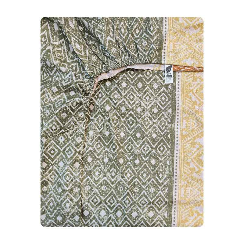 ملحفه نخی آدنو مدل آرین کد IR208 دونفره سایز 140x200 سانتی متر