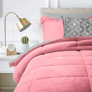 سرویس روتختی دو نفره 7 تکه نوپه هوم مدل MKK22 M65 کتان مخمل