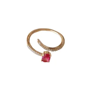 انگشتر زنانه ژوپینگ مدل نگین