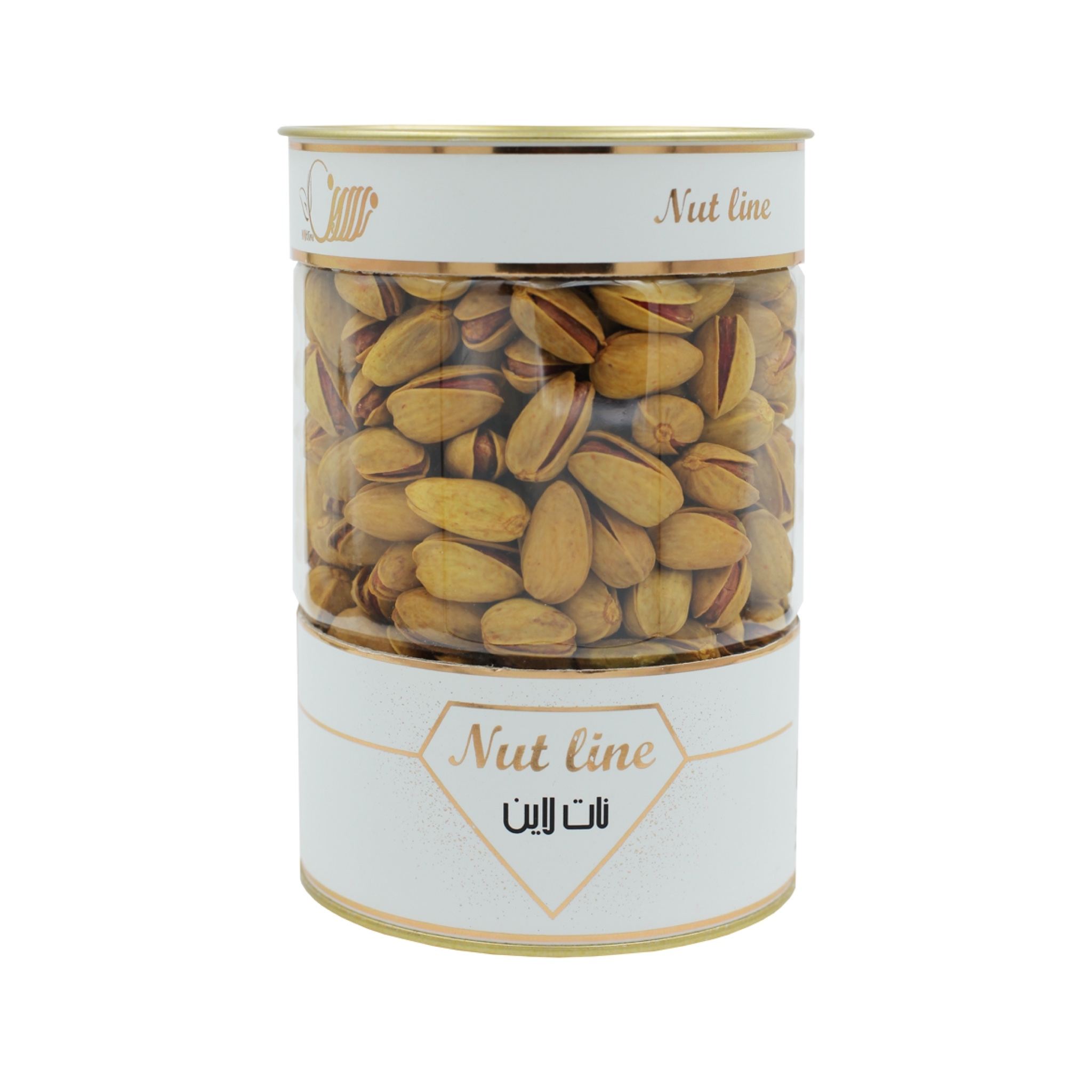 پسته زعفرانی اکبری نات لاین - 600 گرم