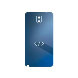 MAHOOT Minimal Coding icon Cover Sticker for Samsung Galaxy Note 3