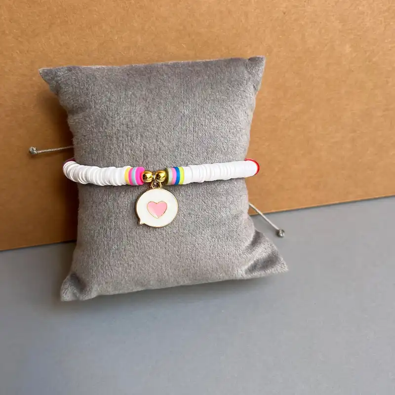 پابند زنانه مدل فیمو وقلب