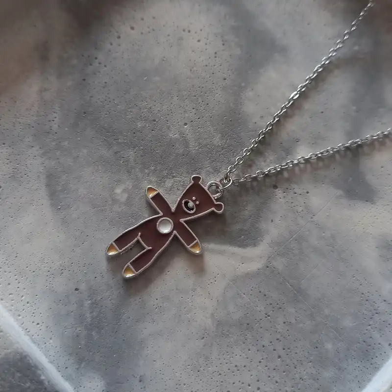 گردنبند زنانه مدل تدی خرس مستر بین