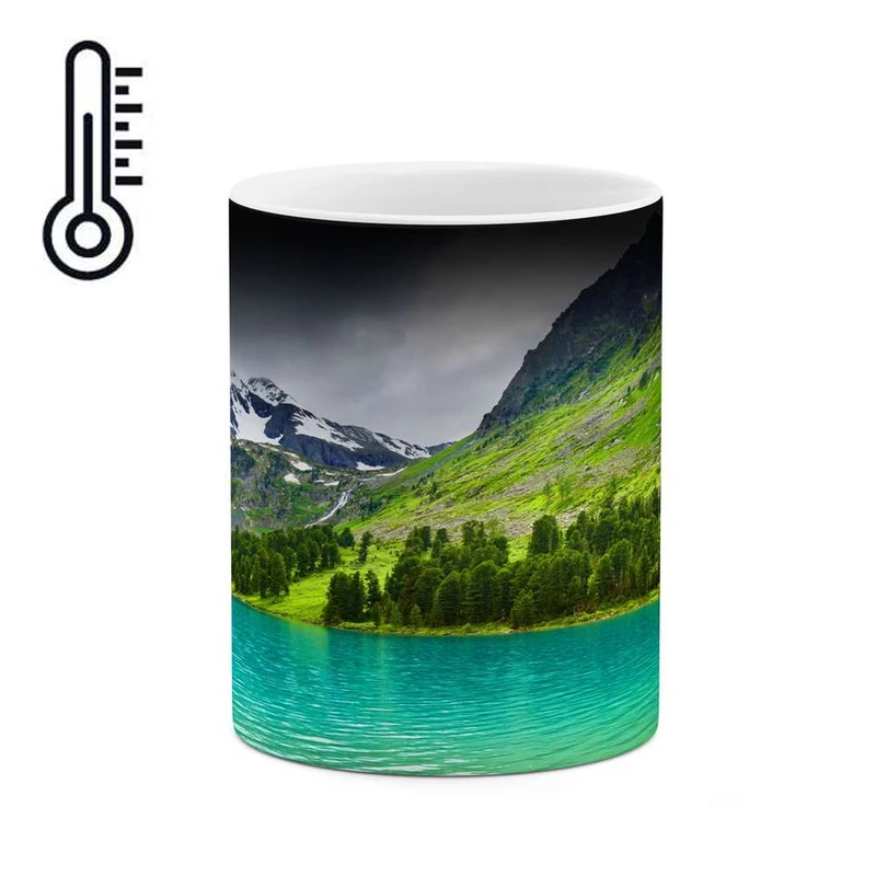 ماگ حرارتی کاکتی مدل کوه و دریا کد mgh10788