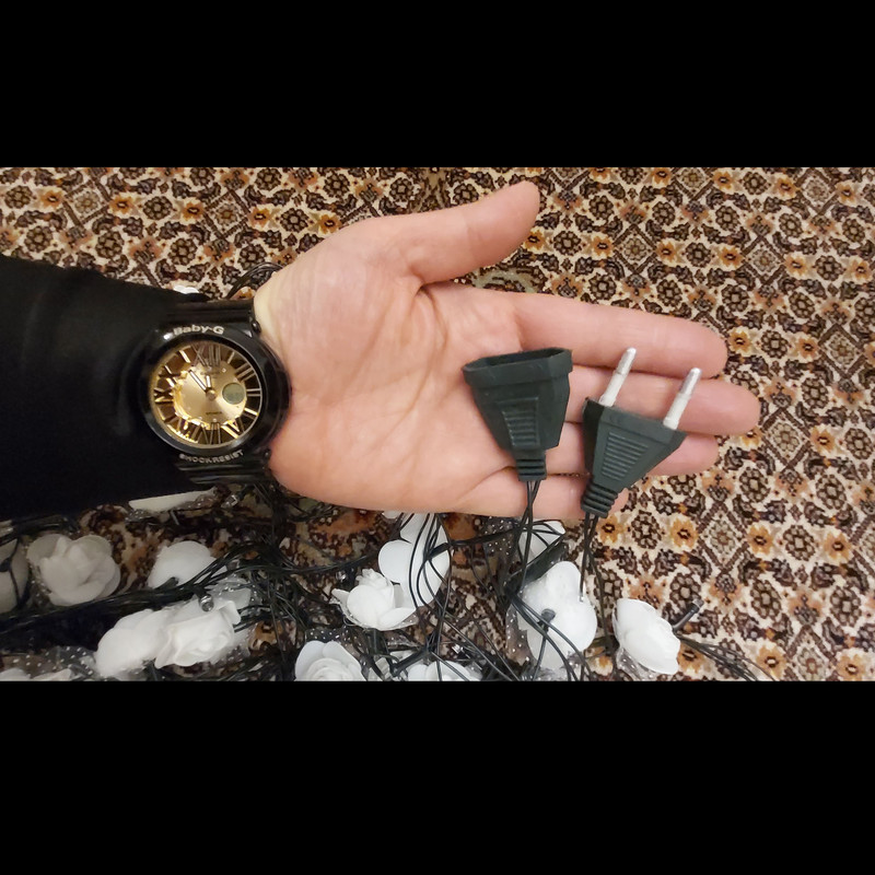 ریسه ال ای دی طرح گل کد 547 طول11 متر