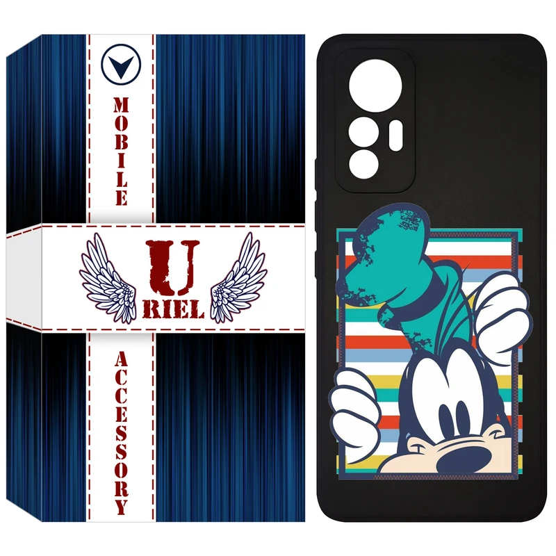 کاور یوریل مدل KSH کد 2 طرح سگ مناسب برای گوشی موبایل شیائومی 12 Lite