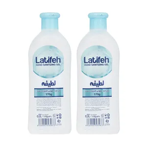 ژل ضدعفونی کننده دست لطیفه مدل 01 وزن 170 گرم مجموعه 2 عددی