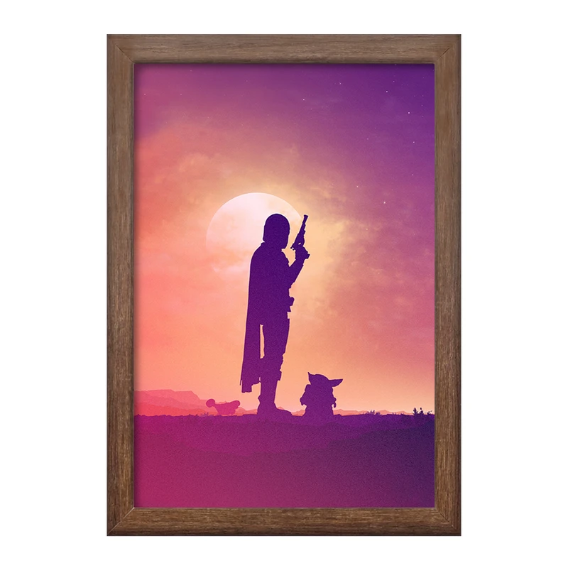 تابلو خندالو طرح جنگ ستارگان (Star Wars) کد F1765