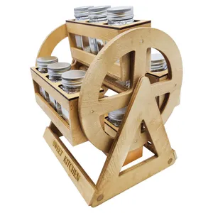 ست جای ادویه 12 پارچه مدل چرخی کد 2025