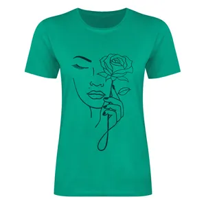 تی شرت آستین کوتاه زنانه مدل شاخه