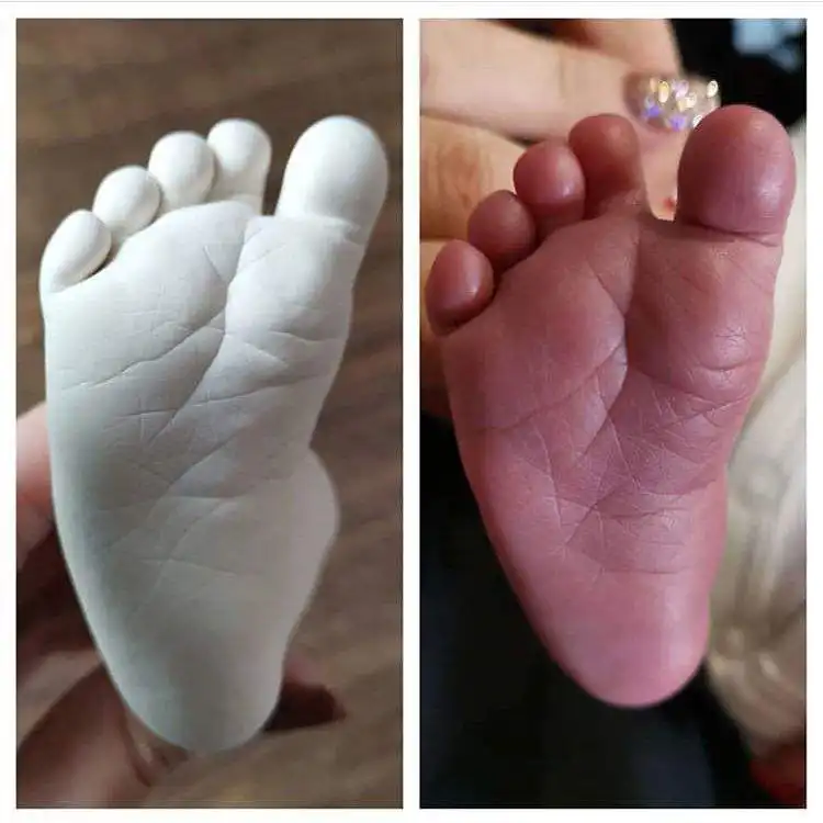 مجموعه قالبگیری مموری هندز مدل دست و پای نوزاد