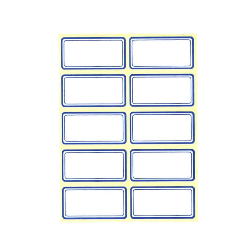 عکس شماره 2 : برچسب قیمت مدل gdl کد 4598 بسته 100 عددی