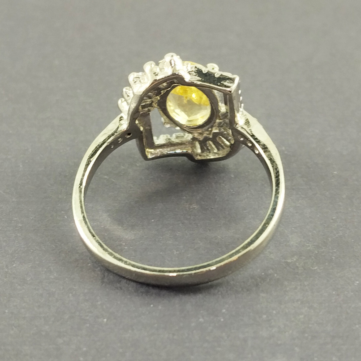 انگشتر نقره زنانه سلین کالا مدل سیترین کد 38