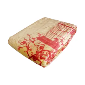 پتو مسافرتی نرمینه بافت مدل Sarvin کد NLK 14 سایز 210x150 سانتی متر