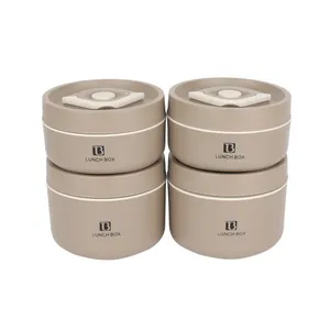 ظرف غذا مدل GB4806 مجموعه چهار عددی به همراه کیف و قاشق