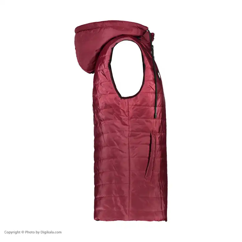 جلیقه مردانه کارتال مدل دورو کد 181 رنگ زرشکی