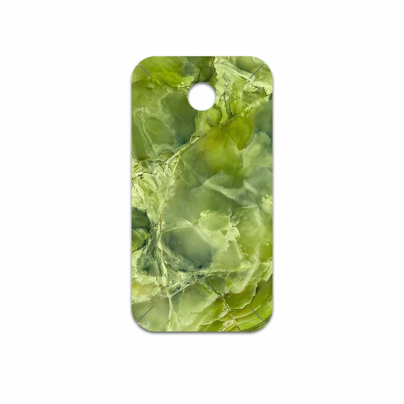 برچسب پوششی ماهوت مدل Green Crystal Marble مناسب برای گوشی موبایل هوآوی Ascend Y330